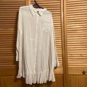Plus Size Button Down Dress